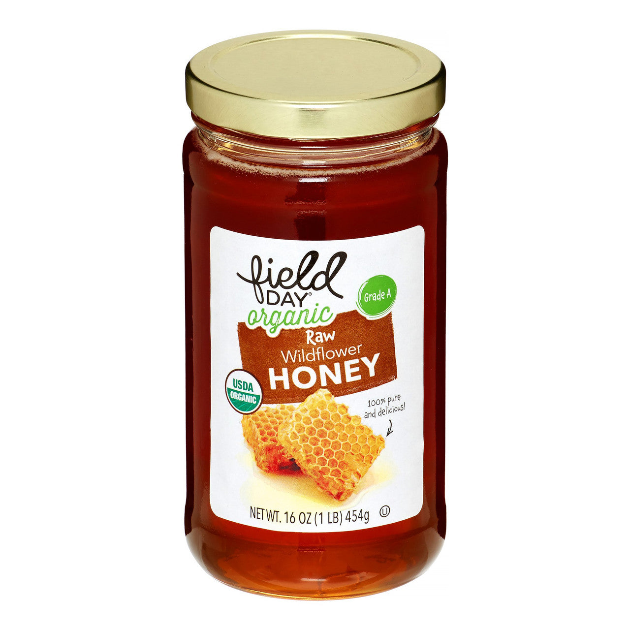 OG1 FD RAW WLDFLWR HONEY ( 12 X 16 OZ )