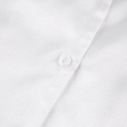 Heavenly Feathered Silk Pajamas in color options