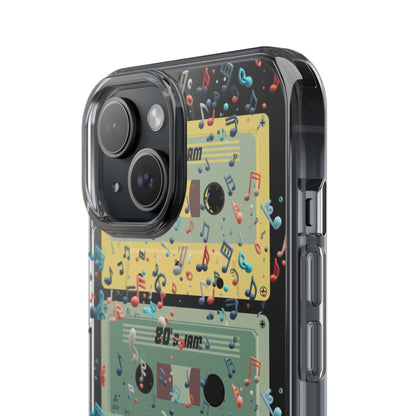 80's Jam Cassette Tapes Clear Mobile Phone Case
