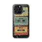 80's Jam Cassette Tapes Clear Mobile Phone Case