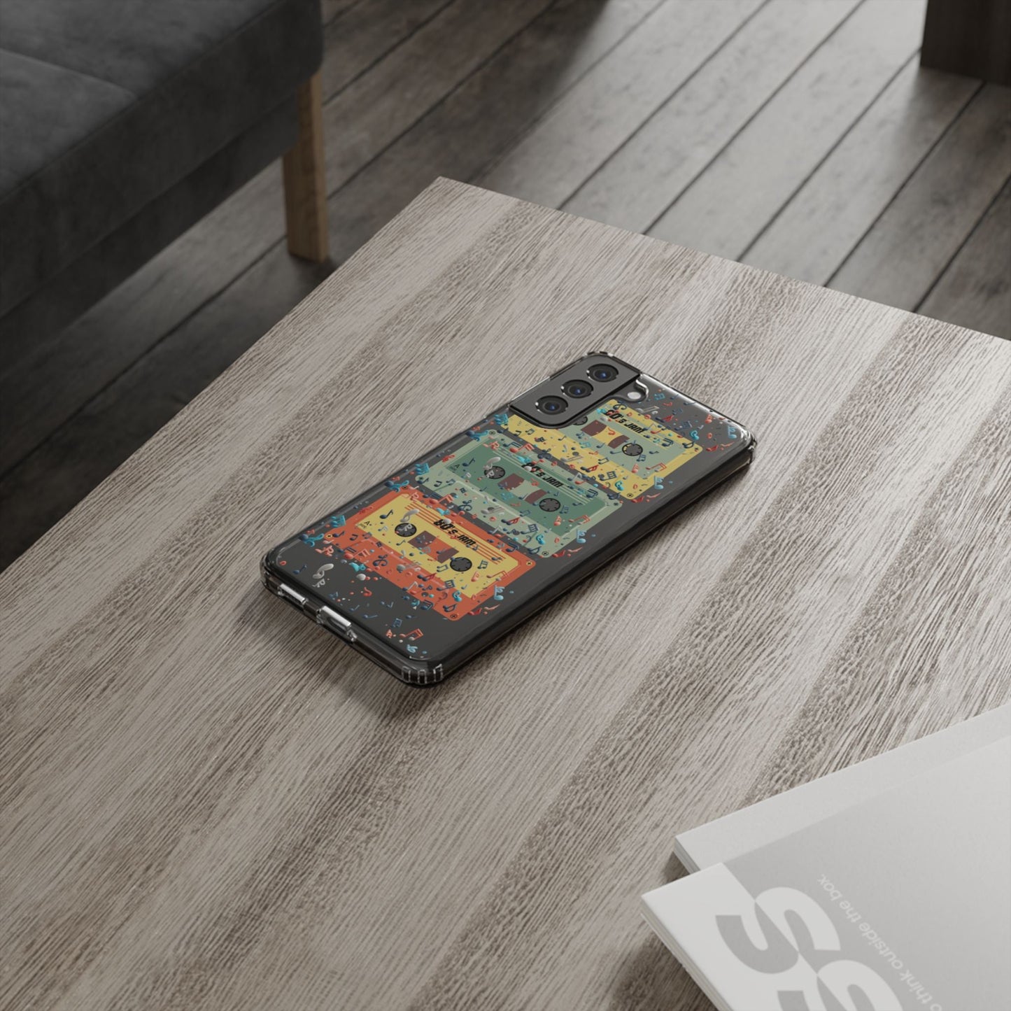 80's Jam Cassette Tapes Clear Mobile Phone Case