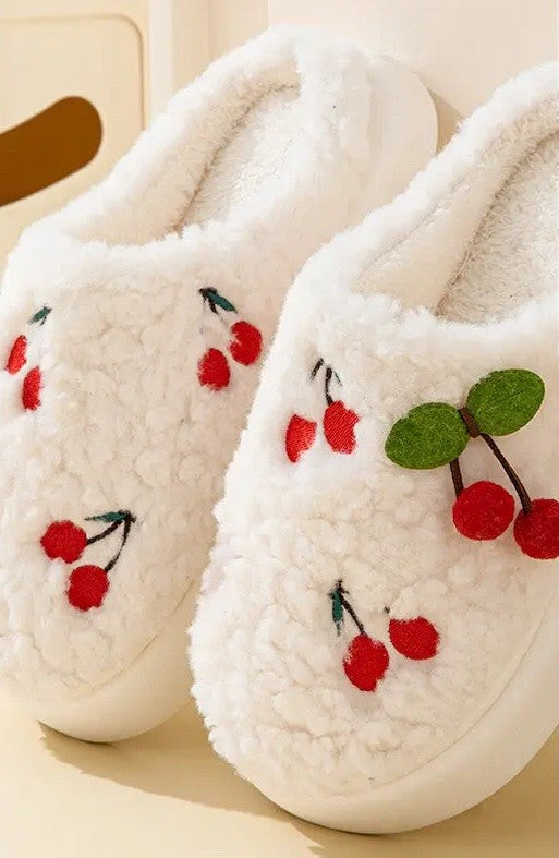 Cherry Women's House Slippers