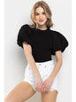 Balloon Sleeve Bodysuit