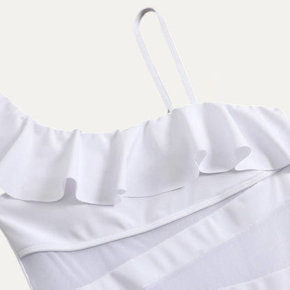 Kimberly White One-Piece Swimsuit