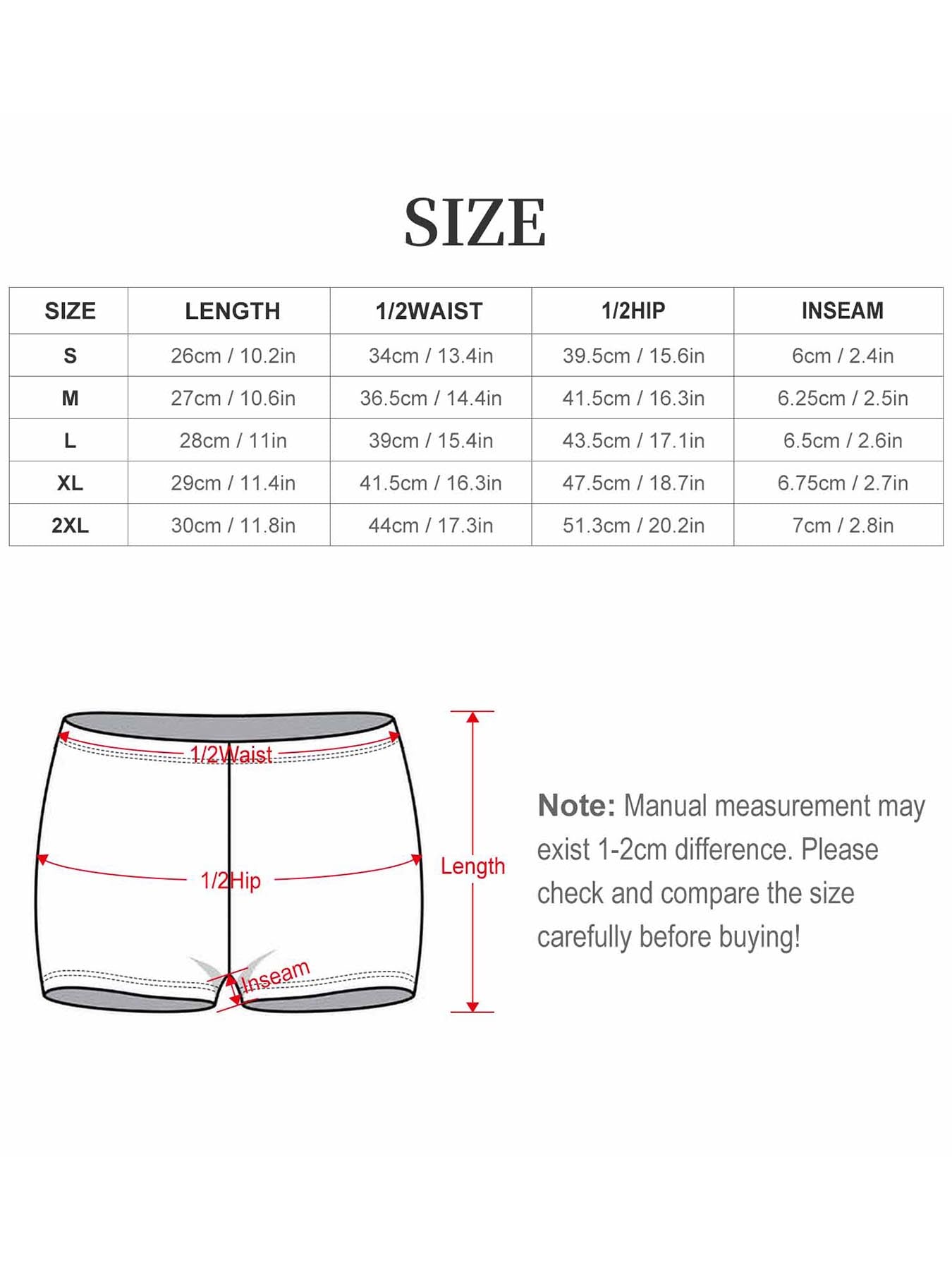 Golden Unicorn Boxer Brief Boyshorts for Women (Made in USA)