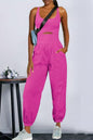 Hot Pink Get Physical Jumpsuit