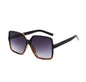 Retro Gradient Square Frame Sunglasses