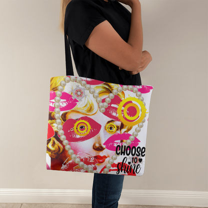 Choose to Shine Fashion Collage Classic Tote Bag
