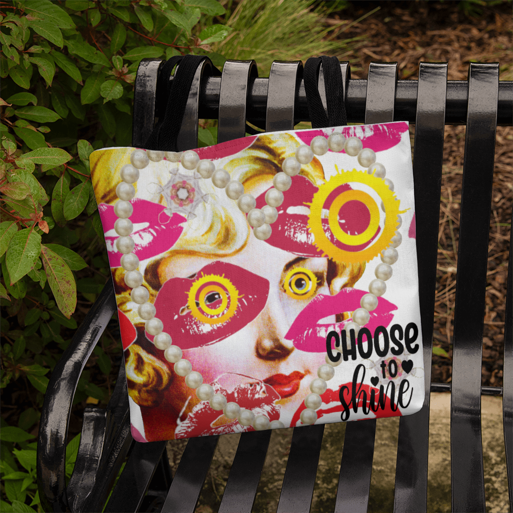 Choose to Shine Fashion Collage Classic Tote Bag