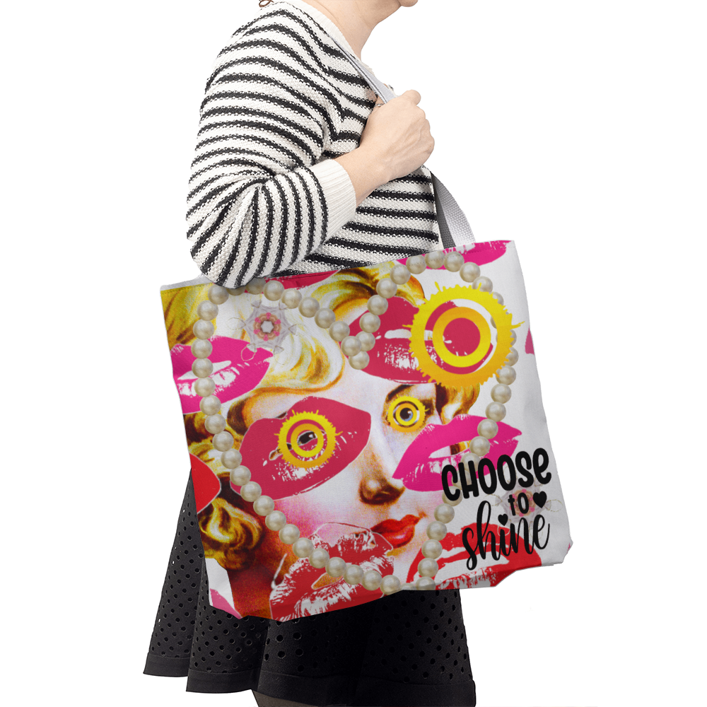 Choose to Shine Fashion Collage Classic Tote Bag