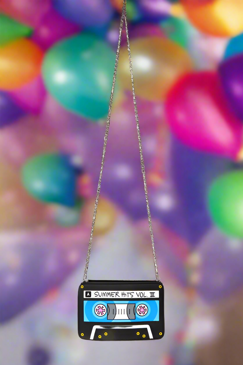 1980's Novelty Classic Cassette Tape Handbag