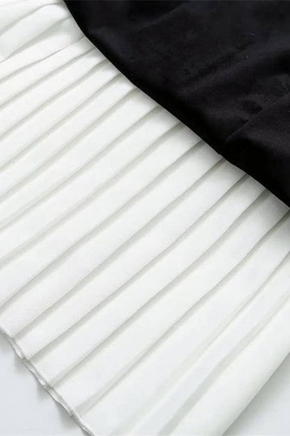 Strapless black Velvet Dress
