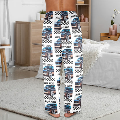 Men's Hot Rod Muscle Car Pajama Pants (Made in USA)